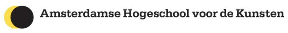 Logo Amsterdamse Hogeschool voor de Kunsten